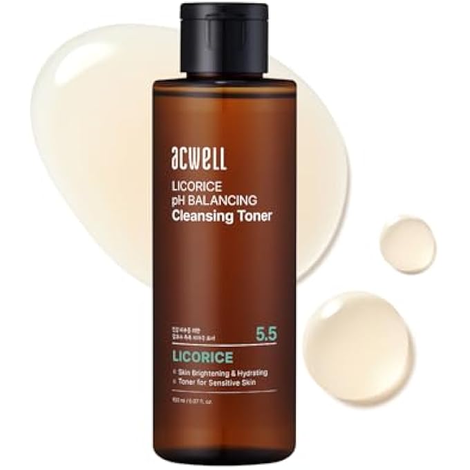 ACWELL [] 5.5 LICORICE PH BALANCING CLEANSING TONER 5.1 OZ. MAKE-UP REMOVER - Image 1